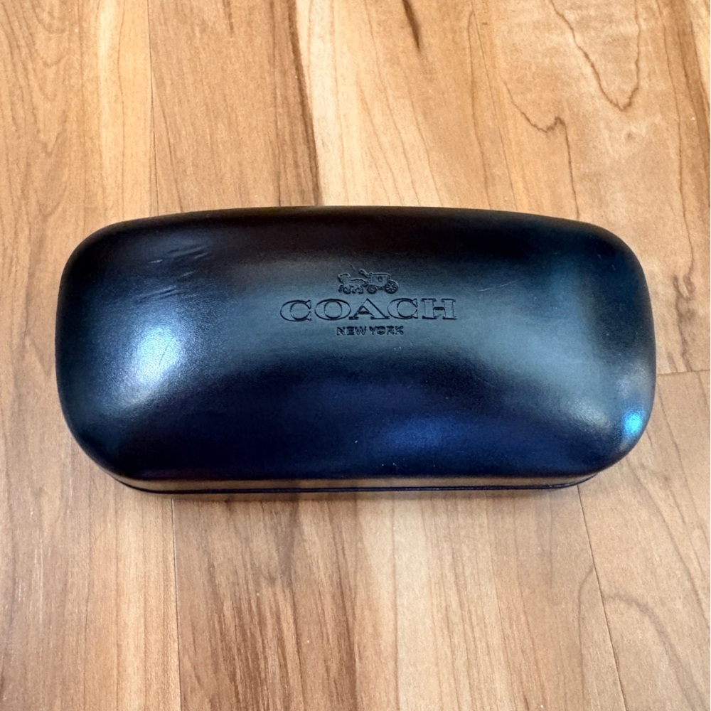 Coach Hardshell Black Sunglasses Eyeglasses Case